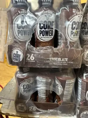 2 12 pack core power chocolate flavored 06/27/26