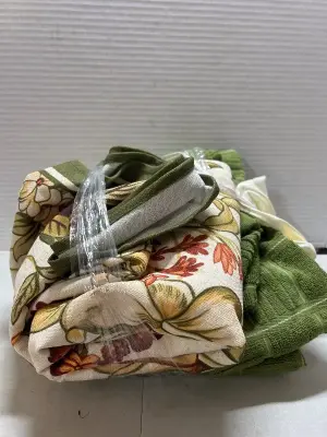 table cloths and dish towels