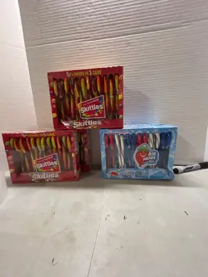 candy flavored candycanes 6 boxes