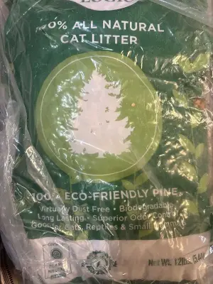 12lb all natural cat litter pellets