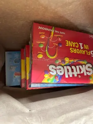 bag of flavored candy canes 5 boxes