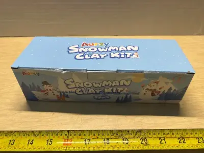 Snowman clay kit
