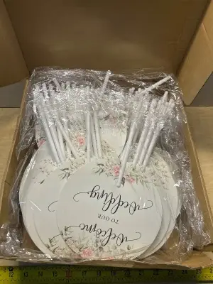 Wedding/bridal shower fans (100ct)