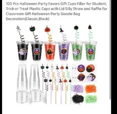 Halloween party supplies kit (2)