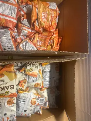 Box of assorted chips (2) (01/27/26)