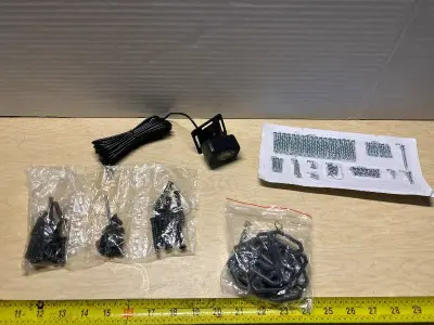 Computer camera, assortment of screws/nails and anti slip buckles