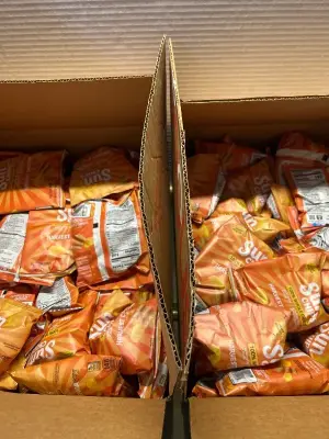 Boxes of SunChips chips (2)(01/27/26)