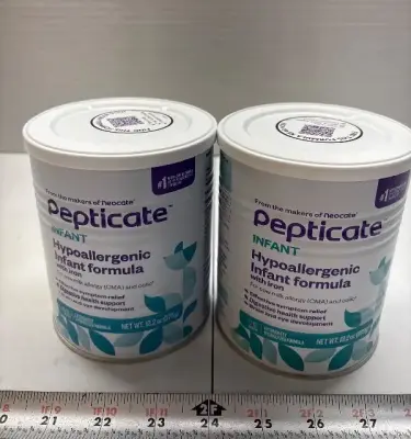 (2) 13.2oz pepticate hypoallergenic infant formula exp:11/26