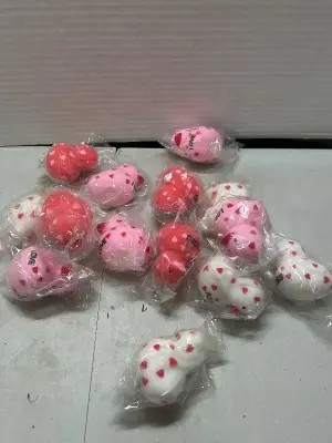 lot of squishy toys
