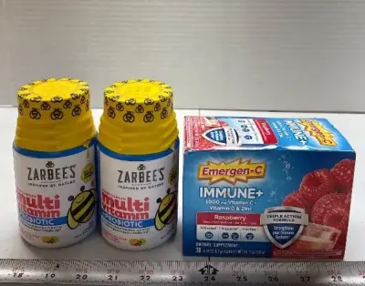 Children probiotics and emergen-c exp:09/27 06/26