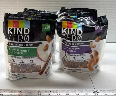 (6) Kind Zero but granola exp:05/26