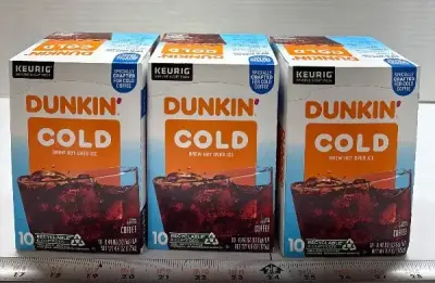30ct Dunkin’ cold brew kcups exp:11/25