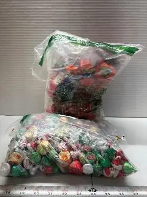 2 bags of mixed candies