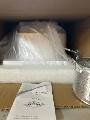 ceiling mount ventilator fan used and untested