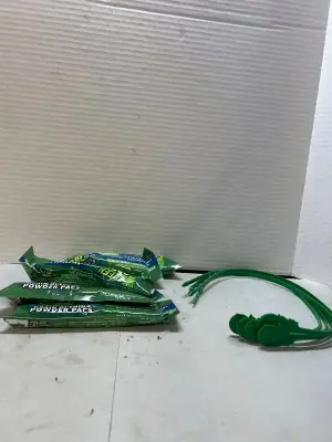 lot of drain opening powder and drain snakes