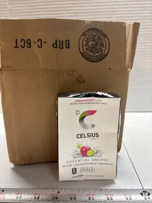 (6) 14ct Celsius essential energy exp:01/27