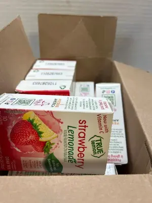 lot of water packets