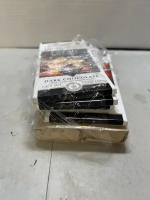 orange flavored dark chocolate and guava flavored energy