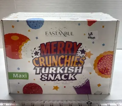 Turkish snack mystery box exp:04/26