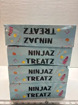 (4) ninja treats Japanese candy exp:09/26