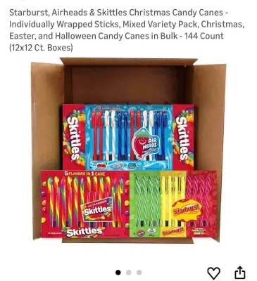 144ct assorted candy canes