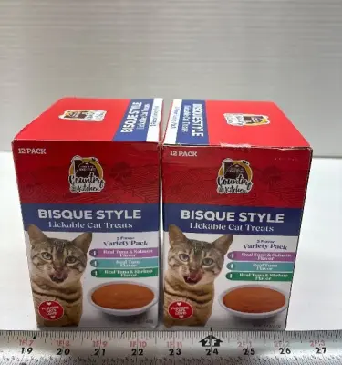 24ct lockable bisque style lockable cat treats exp:04/27