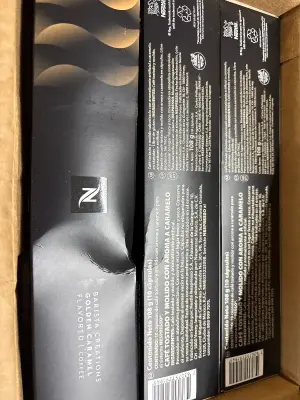 3pk golden caramel Nespresso Vertuo pods exp:06/26