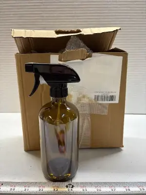 3pk glass spray bottles