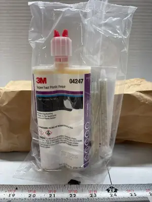 (3) 6.75oz plastic repair