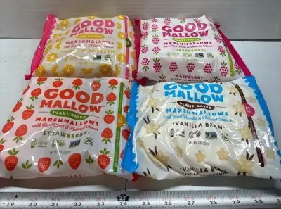 4pk plant based marshmallows exp:09/26
