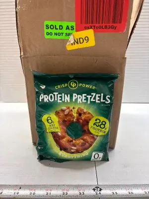 6pk protein pretzels exp:10/26