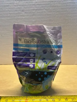 live nitrifying bacteria seeded aquarium substrate