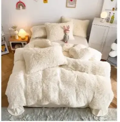 Twin/full white comforter set