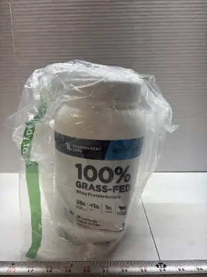 36oz vanilla whey protein powder exp:12/27