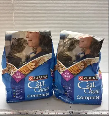 (2) 3.15LB Purina cat chow exp:11/26