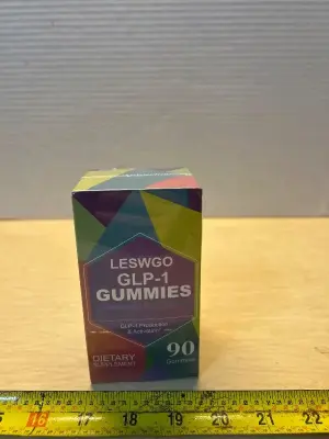 GLP-1 gummies dietary supplements (90)((03/2027)