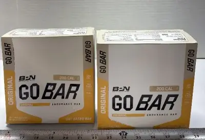 (2) 12ct Go Bar endurance bar exp:12/25