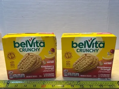 Belvita crunchy cranberry orange breakfast biscuits (07/09/26)