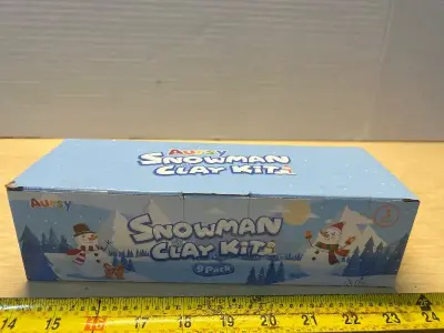 Snowman clay kit