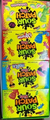 (2) 8pk sour patch kids exp:02/26