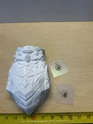3D printed Led owl