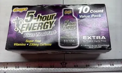 10pk 5hr energy exp:10/27