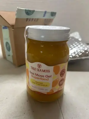 mango pine apple flavored sea moss gel