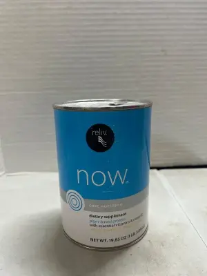 19.5 oz of plant protein powder