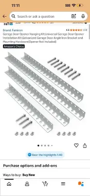 garage door opener used and untested