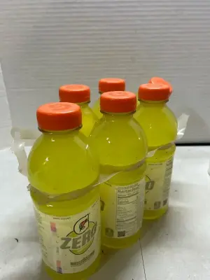 6 gatorade lemon lime zero sugar