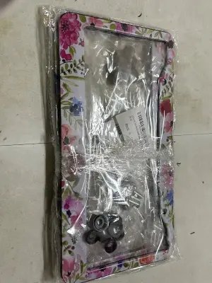 3 ct license plate covers