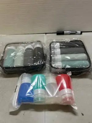 3 4 packs of travel soap bottles