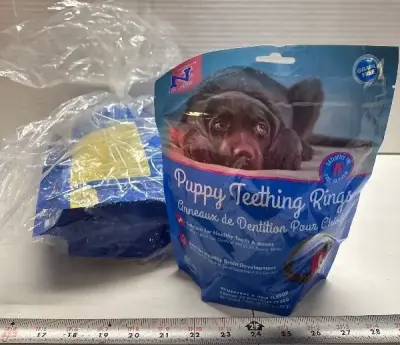 3pk puppy teething rings exp:04/27