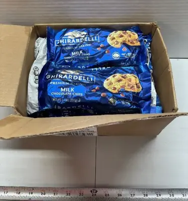 10pk Ghirardelli baking chocolate chips exp:12/26